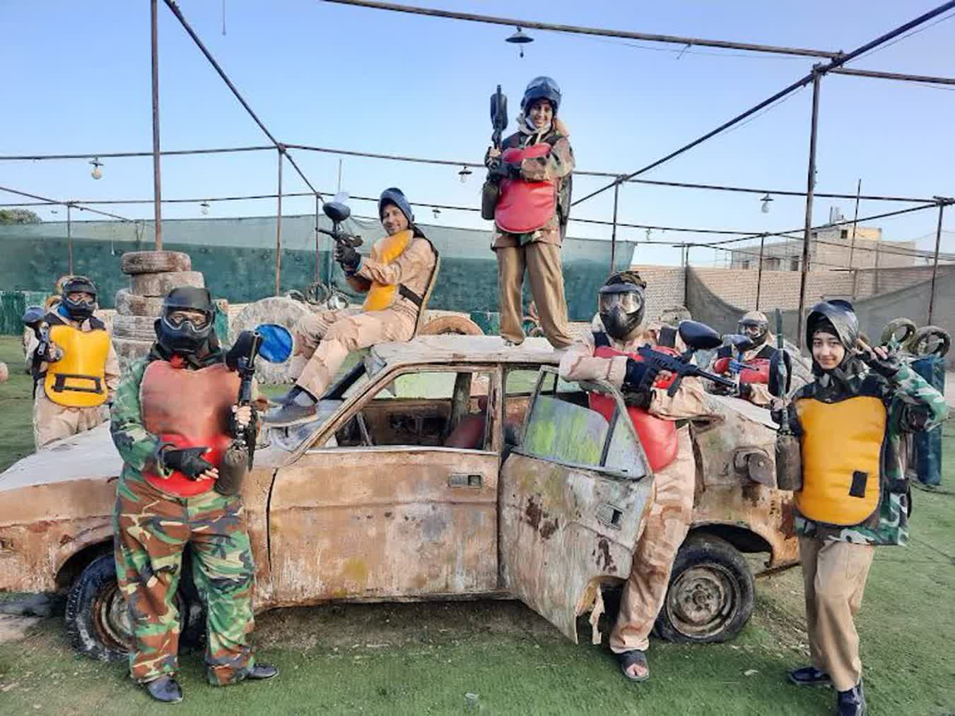 رزرو پینت بال سلحشور