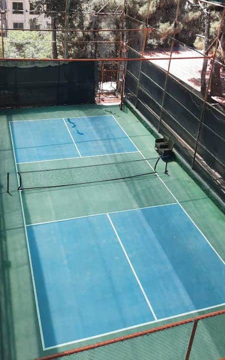 رزرو آنلاین زمین تخصصی پیکل بال جماران